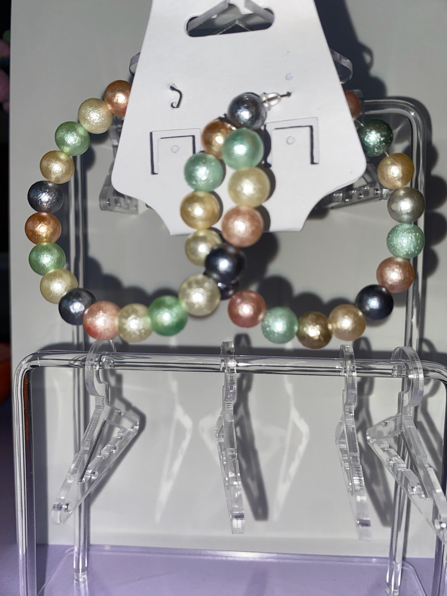 Multi Colored Hoops - Earrings