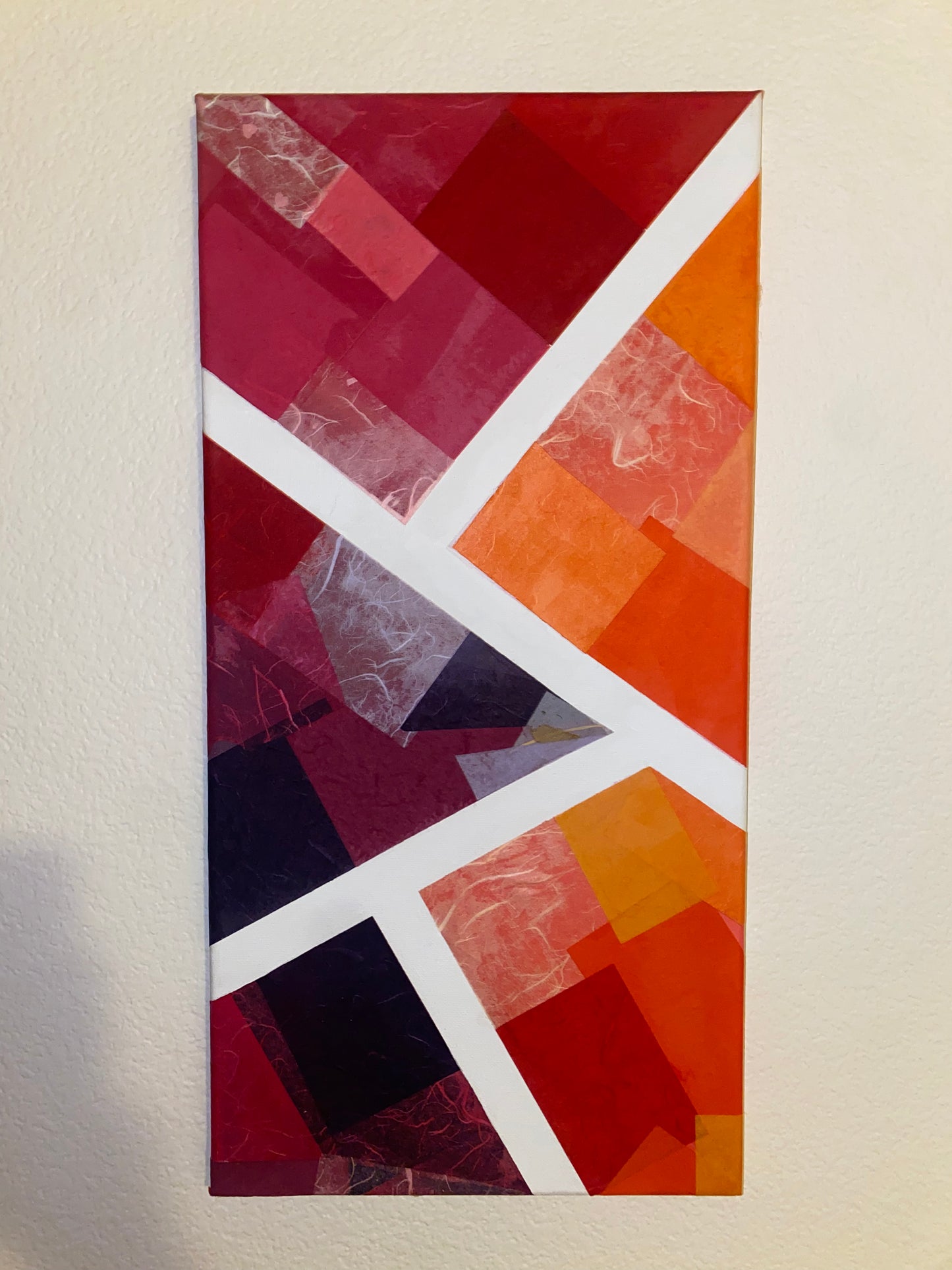 Split Colors - Canvas Paper Art