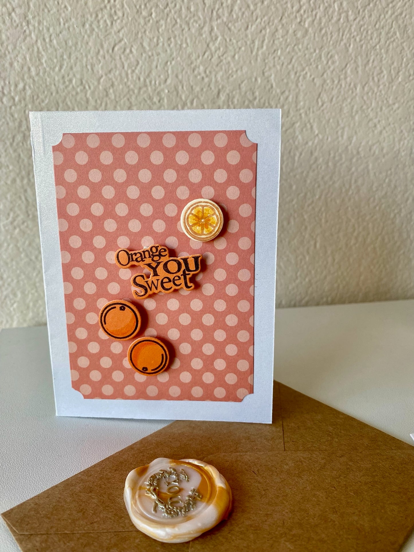 Orange You Sweet - Greeting Card