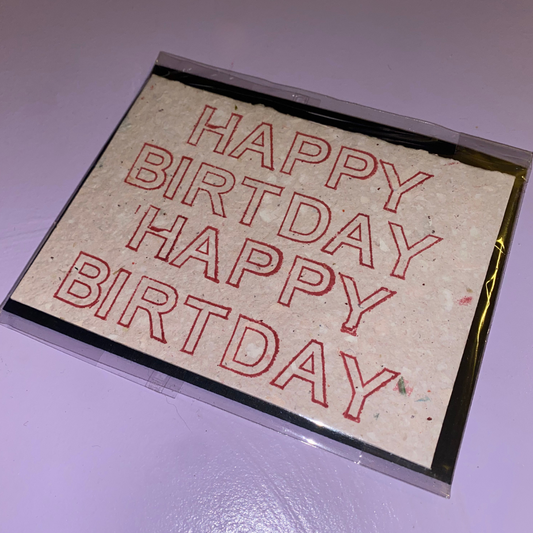 Birthday - Greeting Card