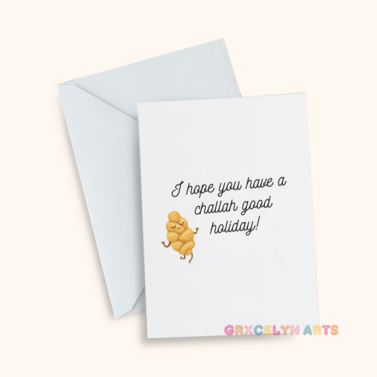 Challah Holiday - Greeting Card