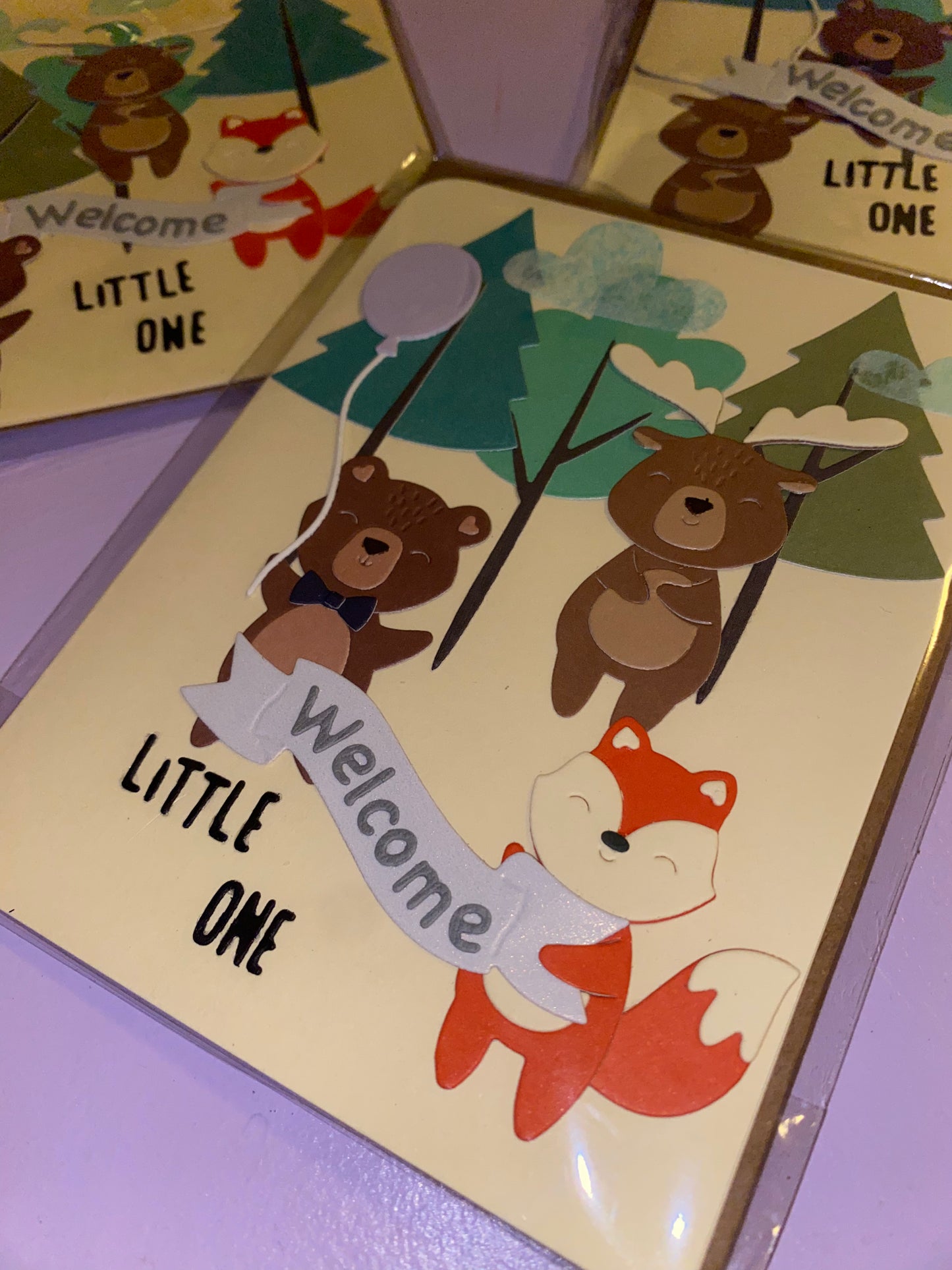 Welcome Little One - Greeting Card